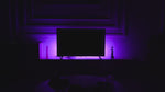 在图库查看器中加载和播放视频，Immersion TV LED Backlights - LED Strip Lights with HDMI Sync Box, RGBIC TV Lighting with Music Sync for 55-65 inch TVs PC
