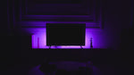 在图库查看器中加载和播放视频，Immersion TV LED Backlights - LED Strip Lights with HDMI Sync Box, RGBIC TV Lighting with Music Sync for 55-65 inch TVs PC